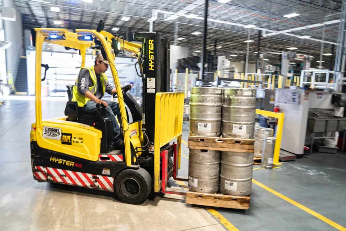 hire counterbalance forklift operators